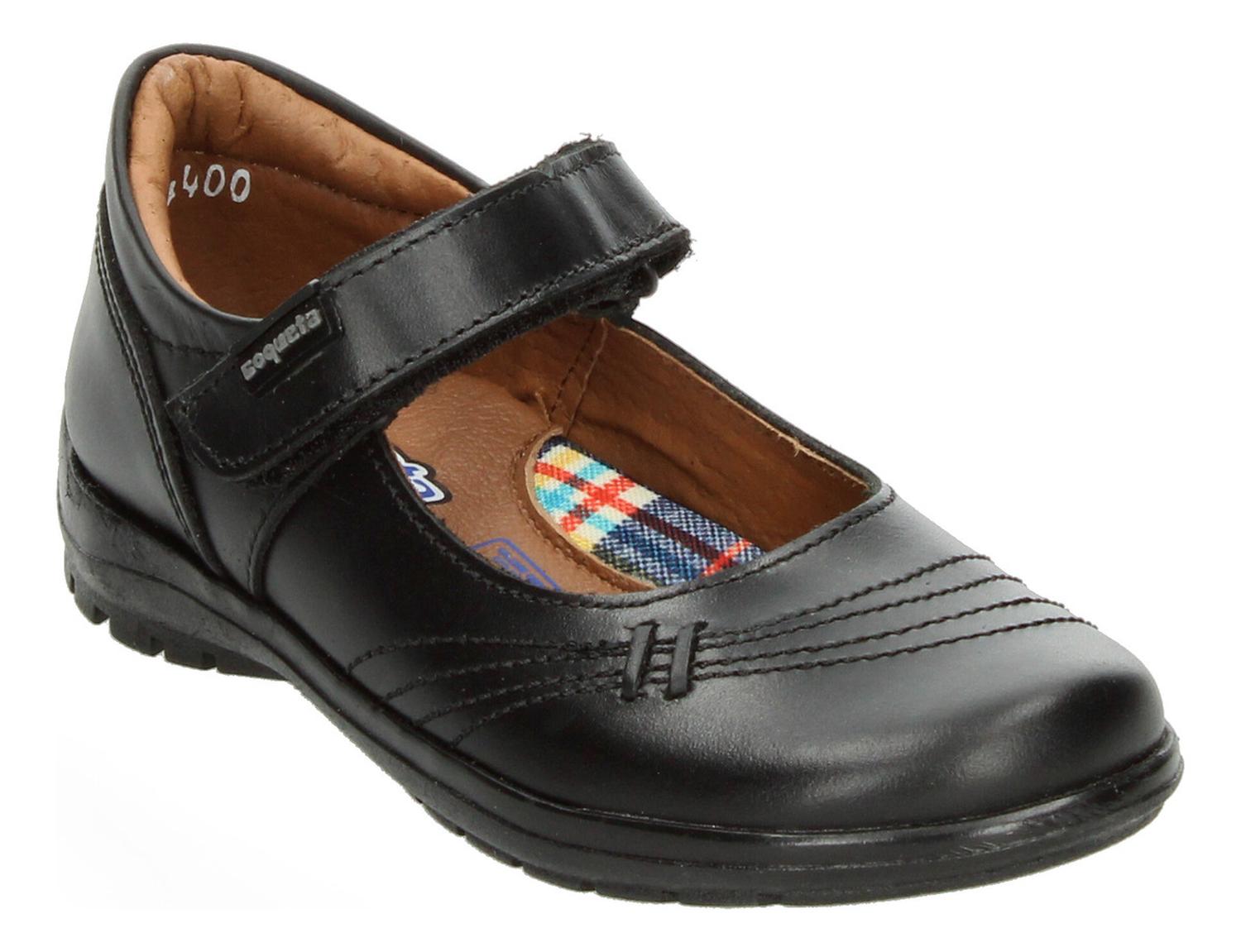 Zapato Niña Coqueta Negro Escolar Infantil T18-21 — imagen 5