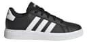 Tenis adidas Grand Court Niño Casual Ligero Negro Blanco Infantil