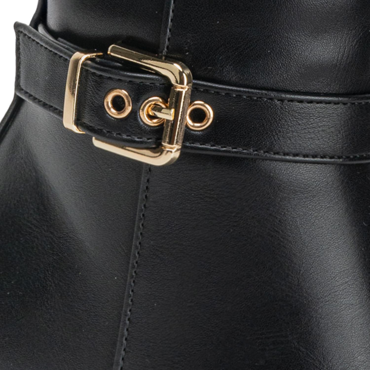 BOTA DAMA TIERRA BENDITA HEBILLA PLACA EN TACON 8Cm 1312960 — imagen 6