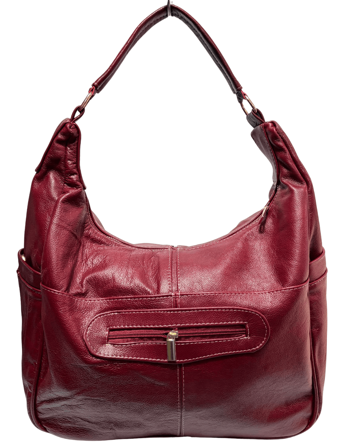 Bolsa Negra De Hombro Para Dama Casual Piel Legitima Original Jf 83 — imagen 6