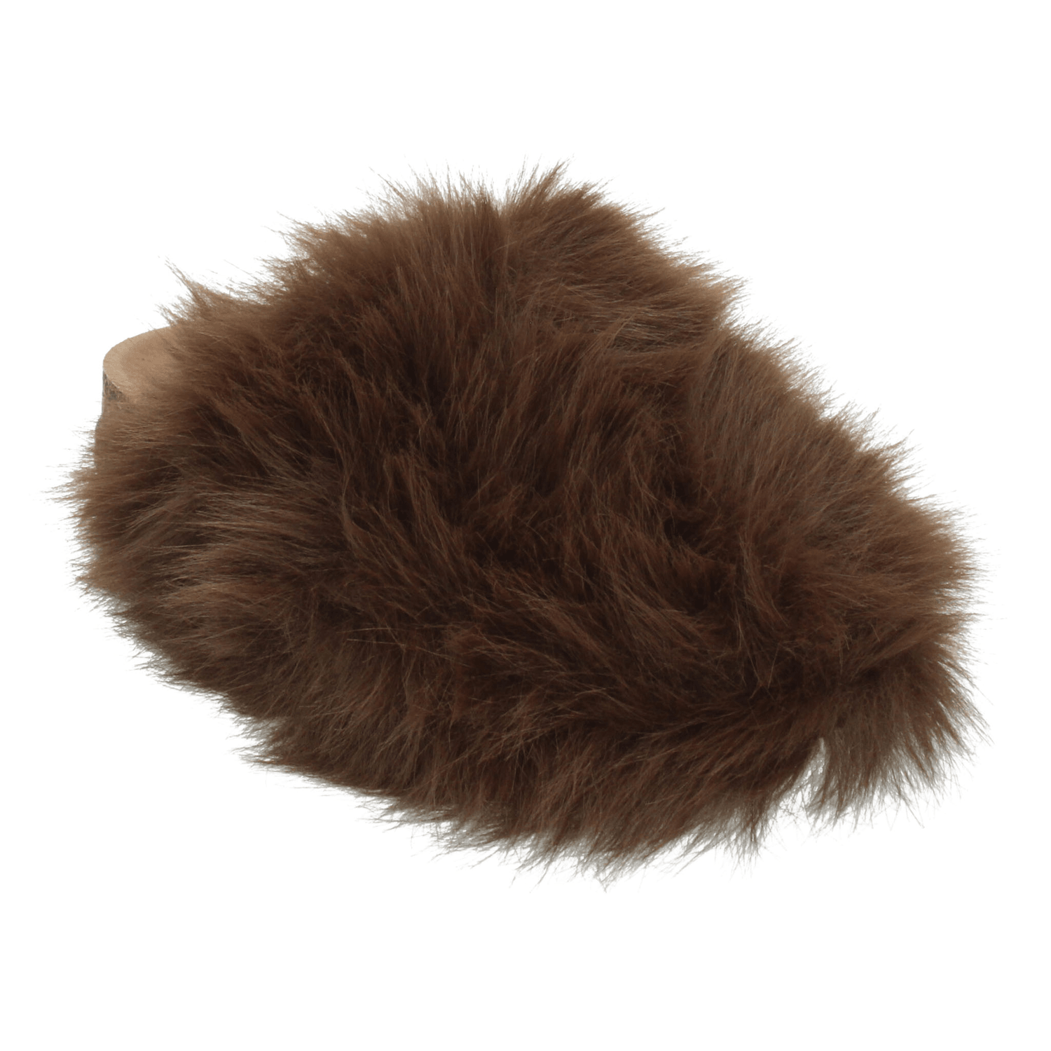 Zapato Berlin Dama Café Casual Peluche Slip On Cómodo Mujer — imagen 5