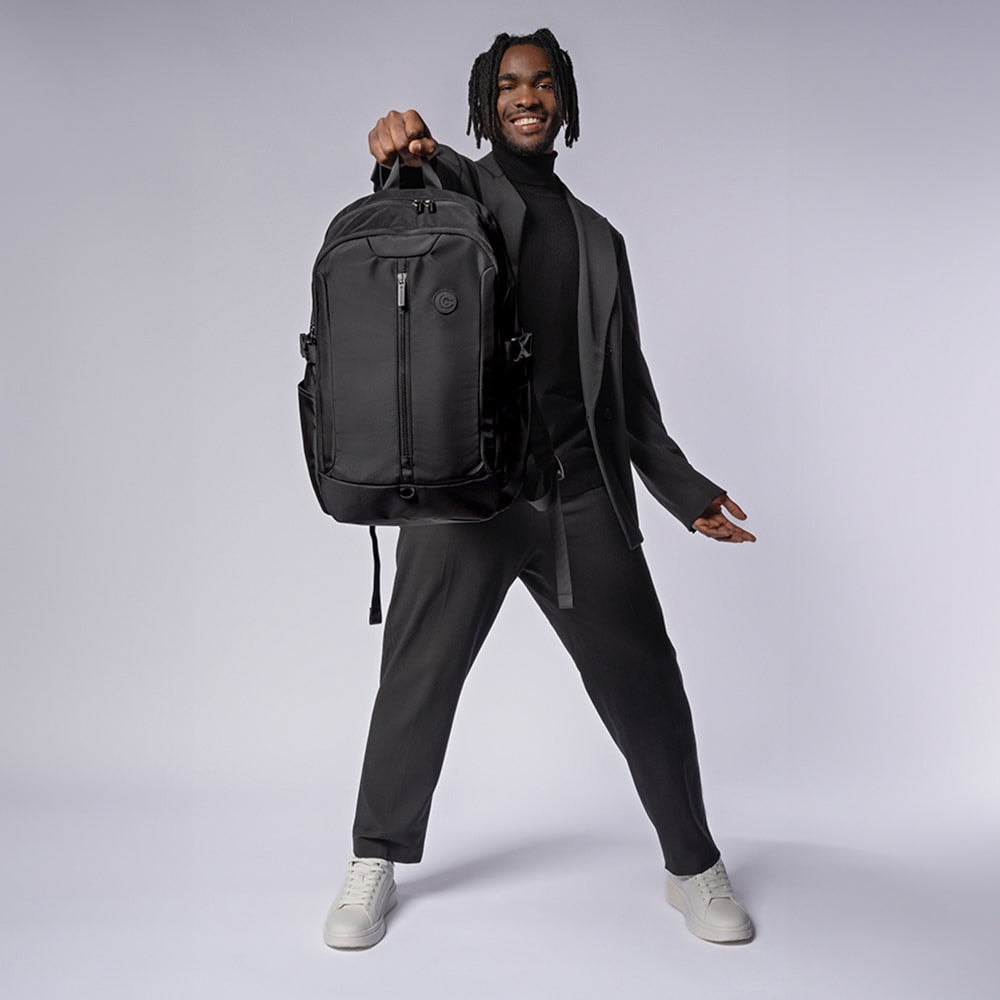 Mochila para laptop CoolCapital Byron 15.6" pulgadas Negro — imagen 3