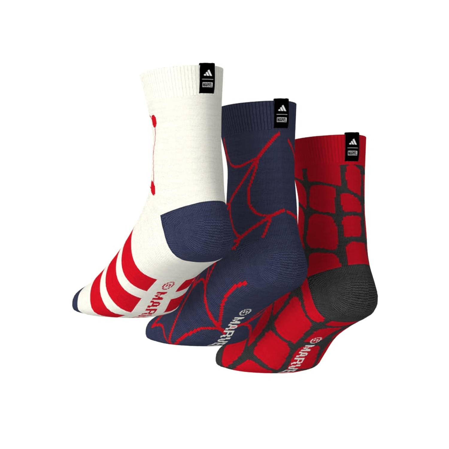 Calcetines Adidas Spider-Man Niño 3 Pares Multicolor Infantil TS — imagen 8
