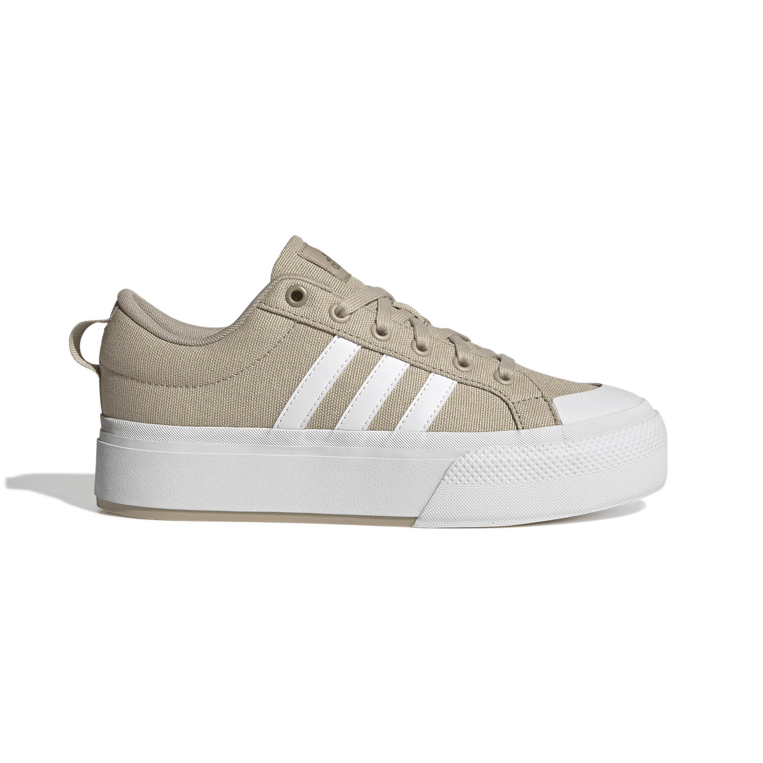 Tenis Adidas Bravada Dama Beige Casual Para Mujer — imagen 2