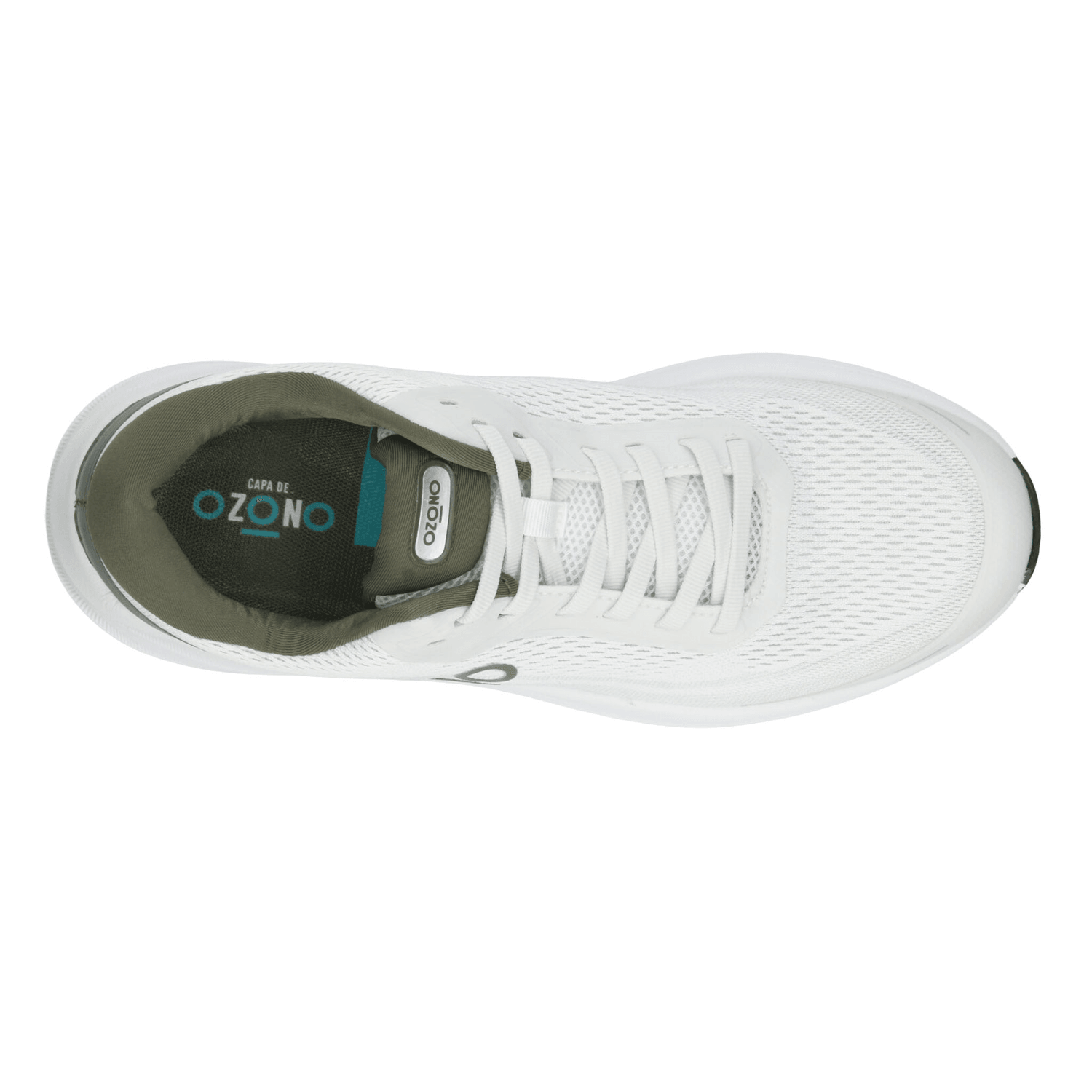 Tenis Ozono Hombre Deportivo Running Caballero Blanco — imagen 8