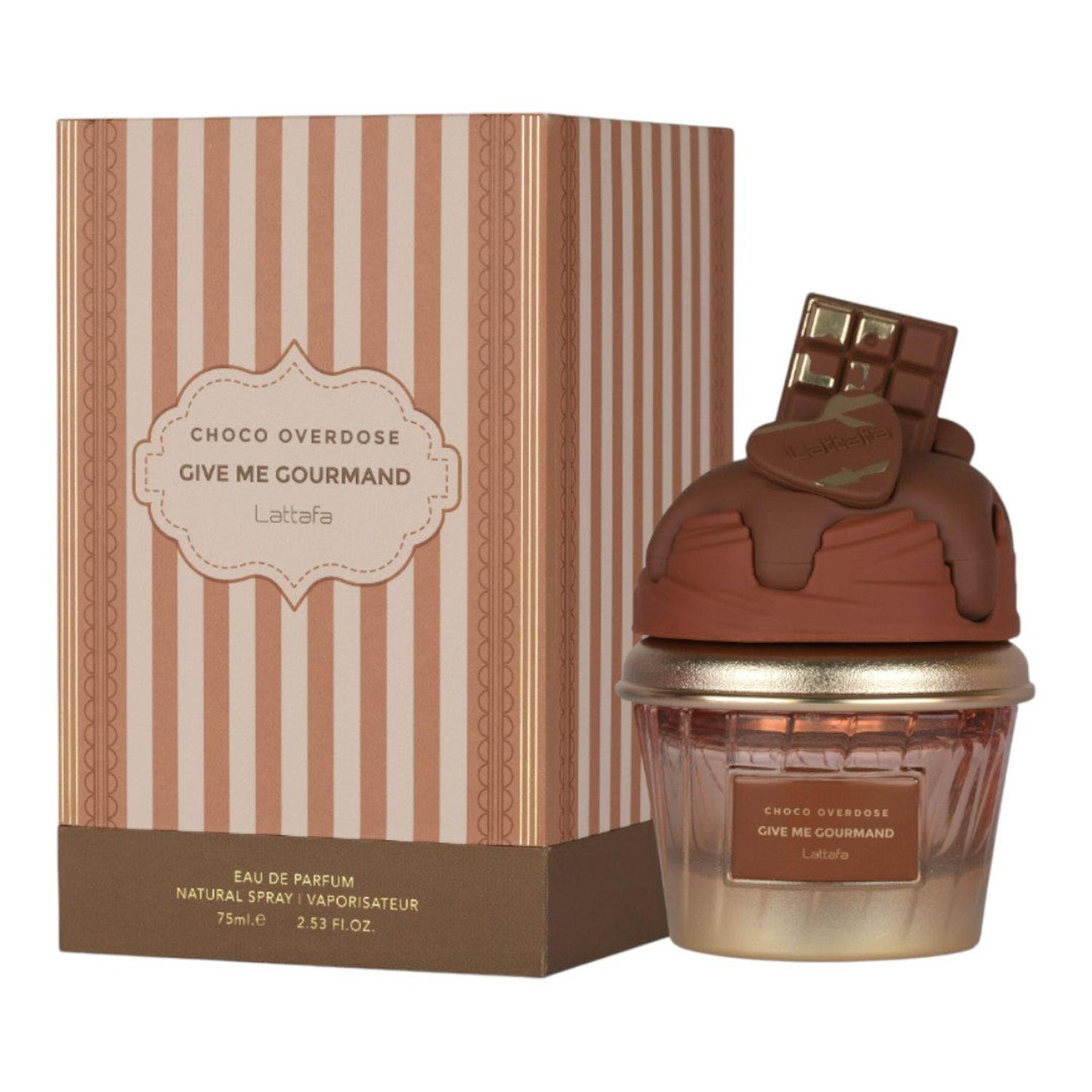 LATTAFA CHOCO OVERDOSE GIVE ME GOURMAND EDP 75 ML — imagen 3