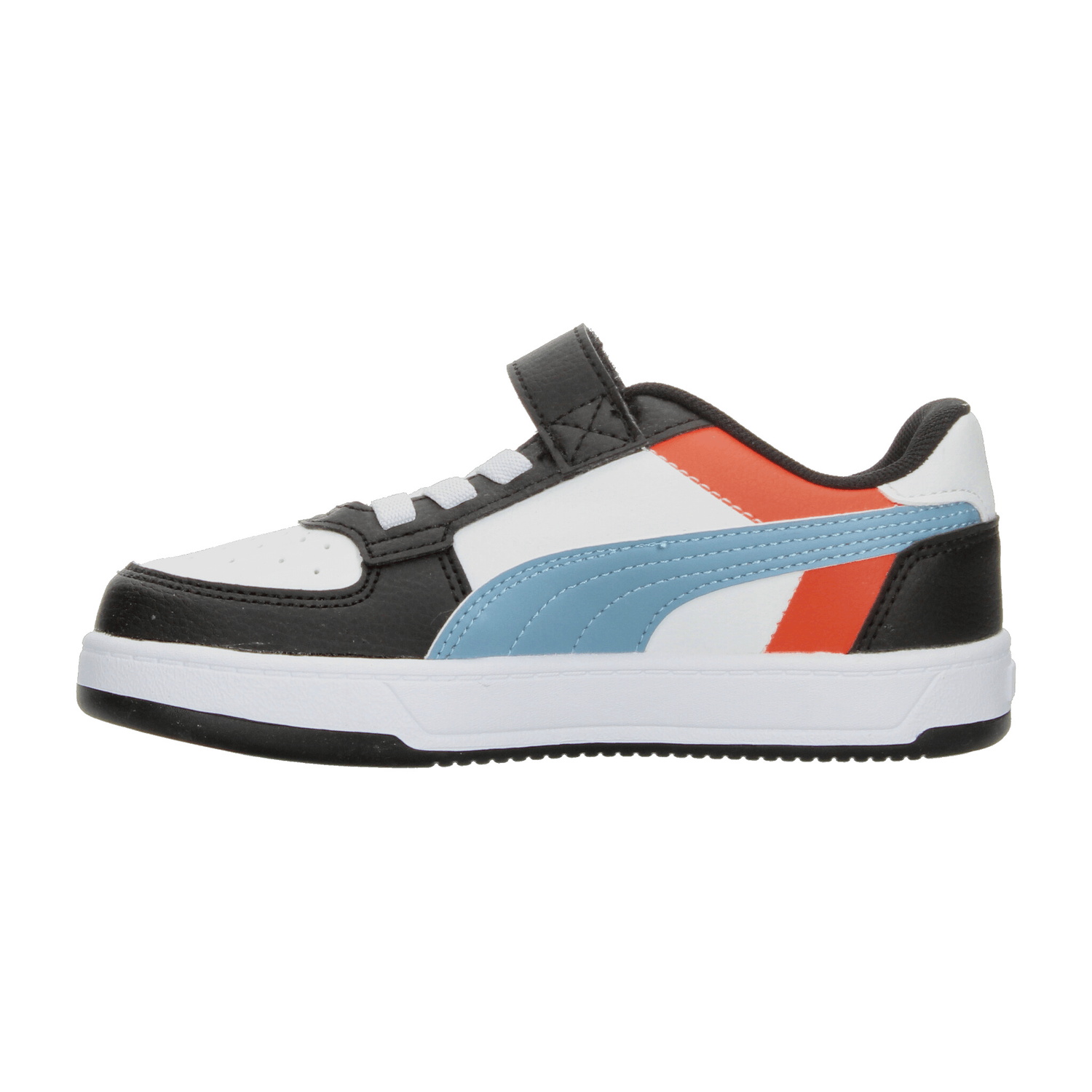 Tenis Puma Caven 2.0 Niño Blanco Negro Casual Infantil T16-22 — imagen 6