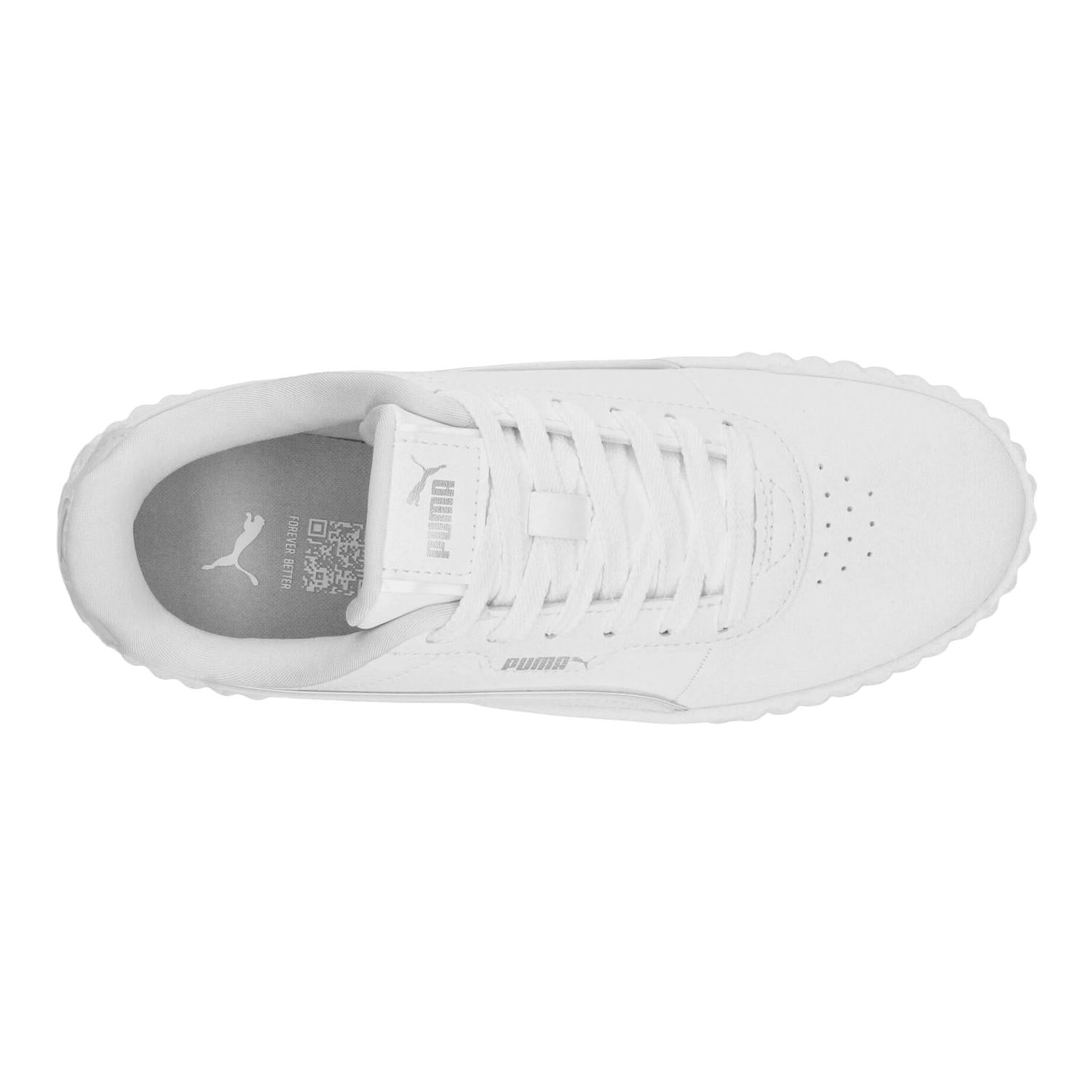 Tenis Niña Puma Carina 3.0 Blanco Casual Infantil T22-25 — imagen 9