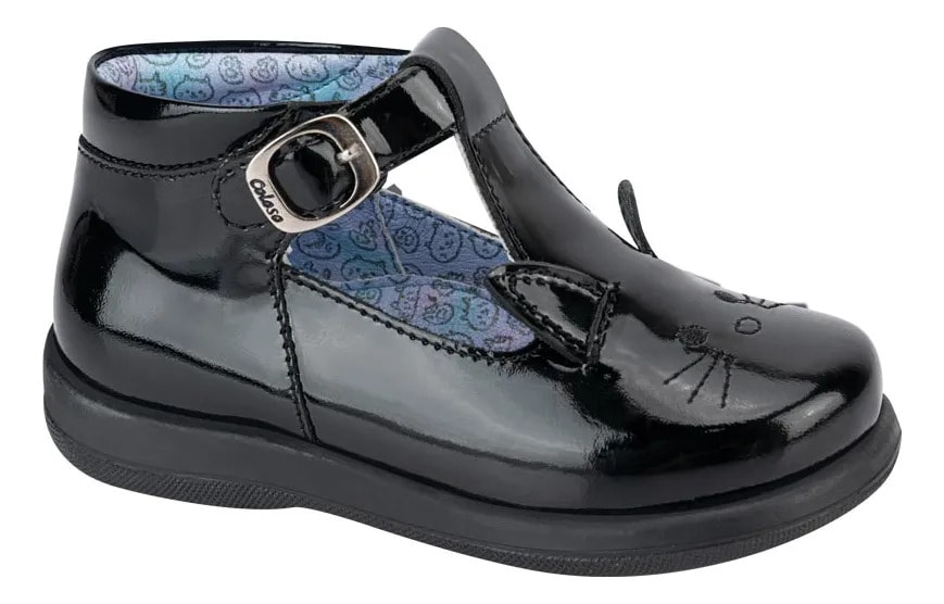Zapato Escolar Coloso Niña De Piel Bordado 1254868 — imagen 11