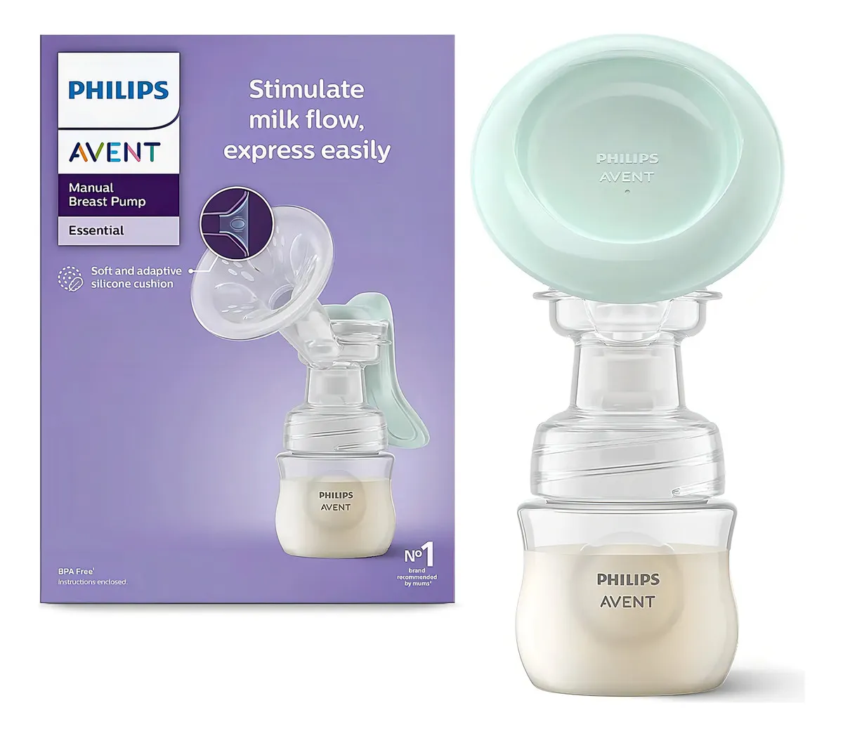 Philips Avent SCF417/11 Extractor De Leche Manual — imagen 4
